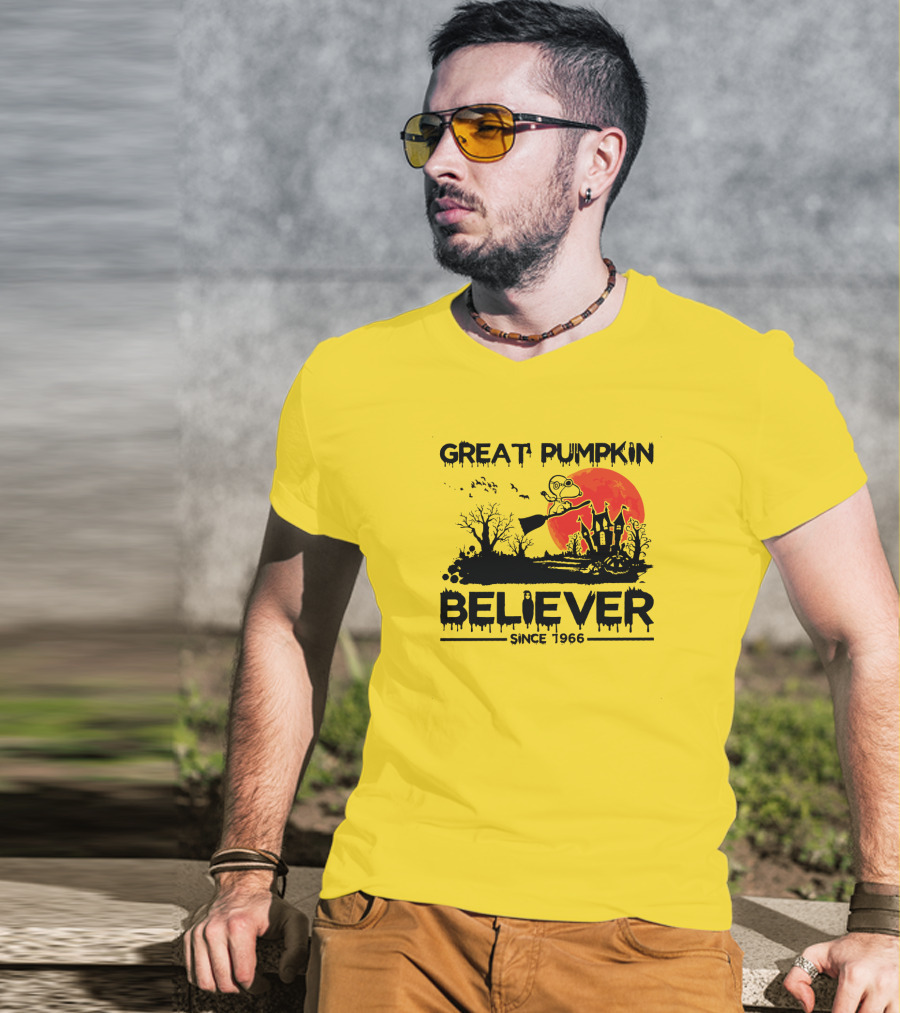 Great Pumpkin Believer Since 1966 Halloween T-Shirt
