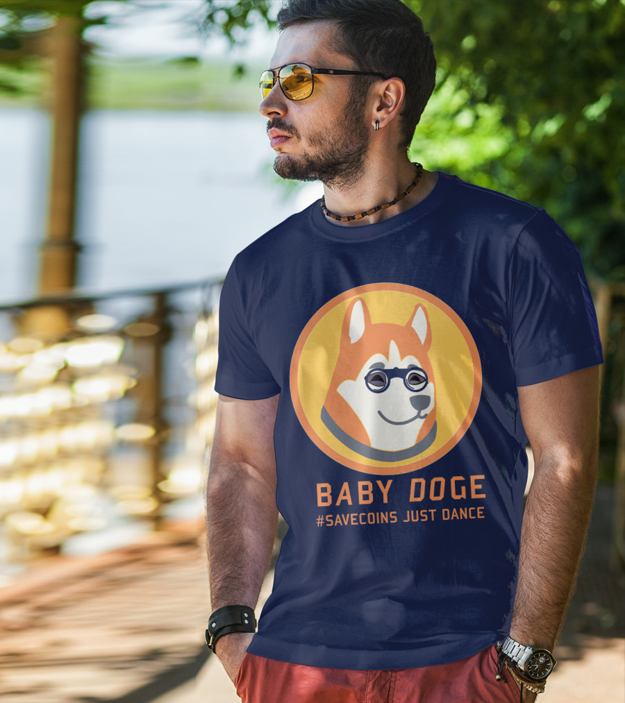 Baby Doge #Savecoins Just Dance T-Shirt