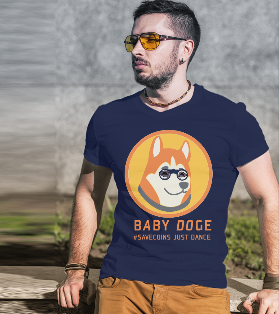 Baby Doge #Savecoins Just Dance T-Shirt