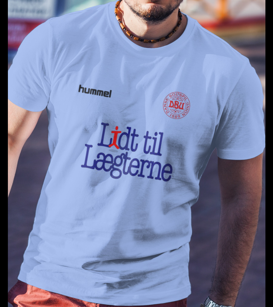 Hummel DBU Lidt Til Lægterne Danish Football Union 1889 T-Shirt
