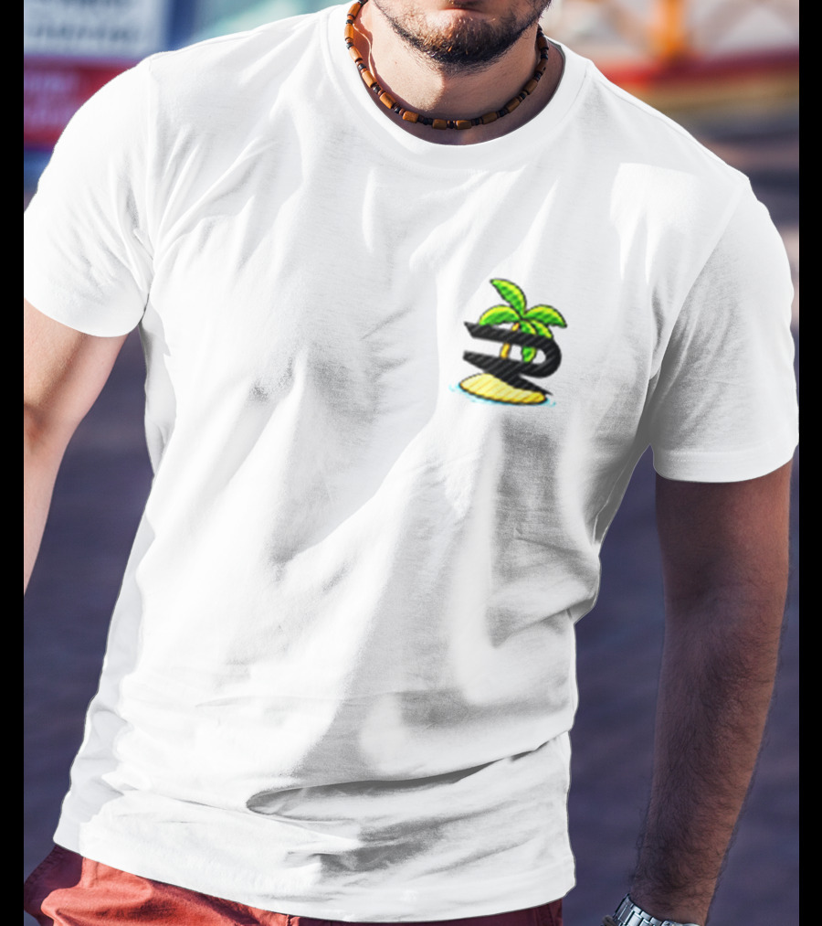 Ramee Merch Island Palm Tree T-Shirt
