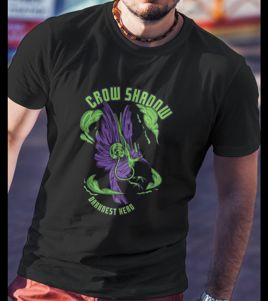 Crow Shadow Darkness Hero T-Shirt