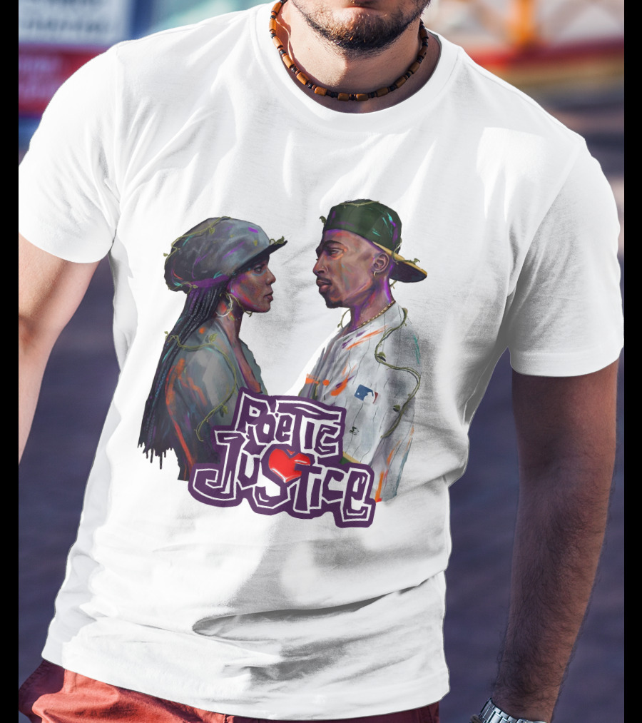 Poetic Justice Tupac MLB T-Shirt