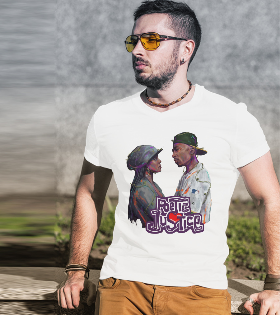 Poetic Justice Tupac MLB T-Shirt