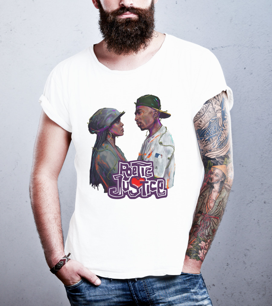 Poetic Justice Tupac MLB T-Shirt
