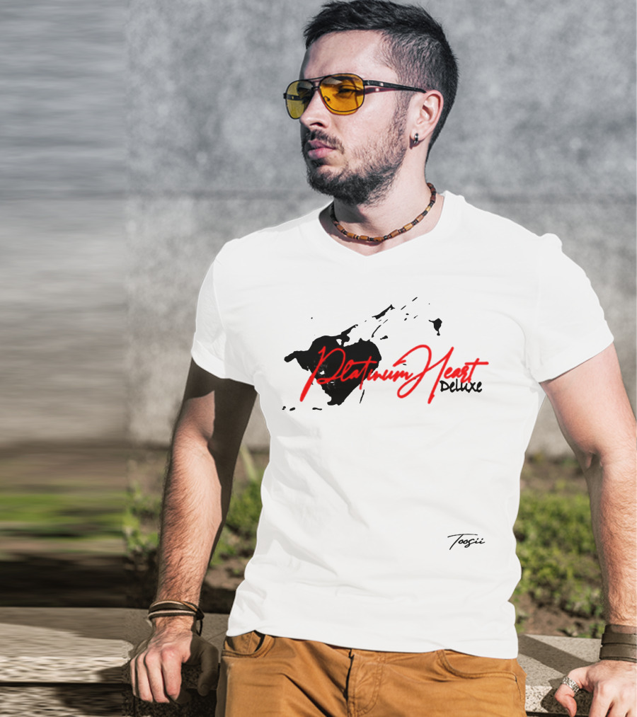 Toosii Platinum Heart Deluxe Merch T-Shirt