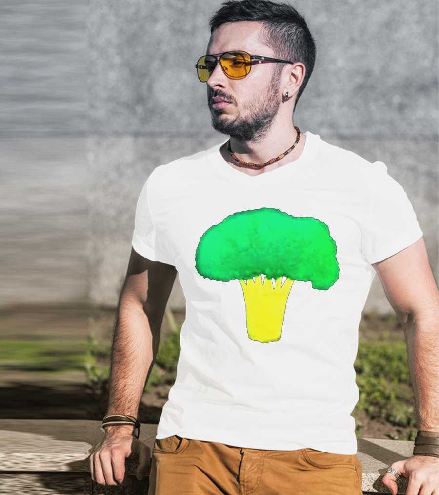 Josh Blue Broccoli Humor T-Shirt