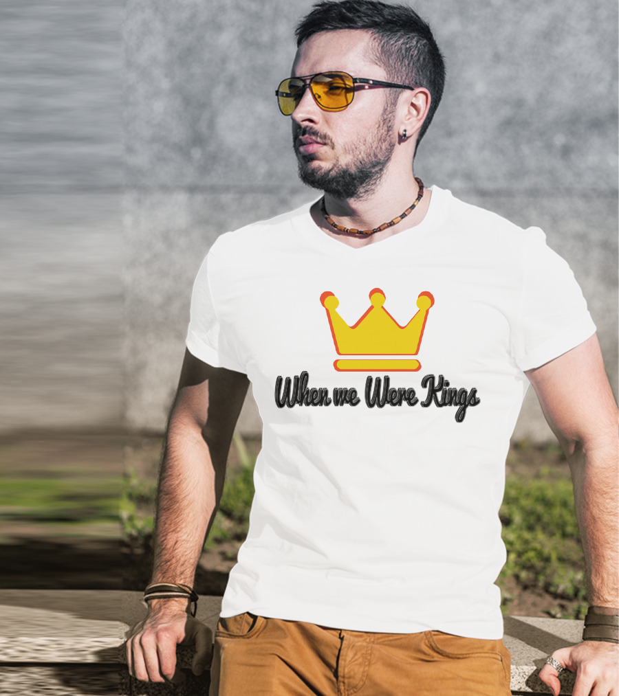 When We Were Kings BTSM Merchs Crown T-Shirt