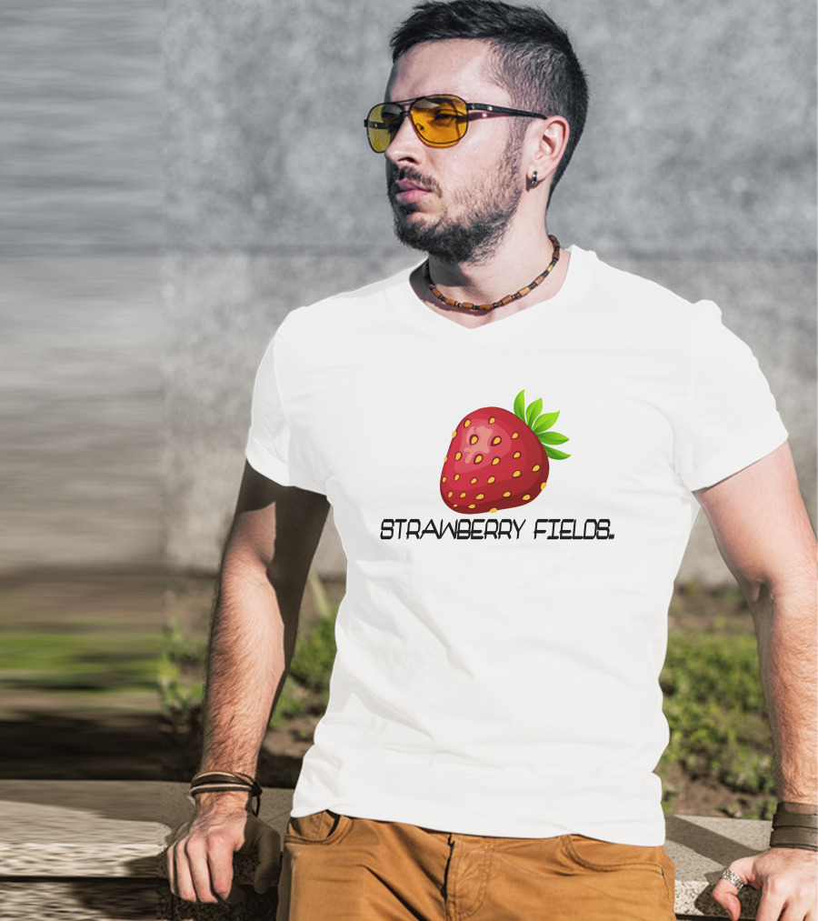 Strawberry Fields Forever Red Berry T-Shirt