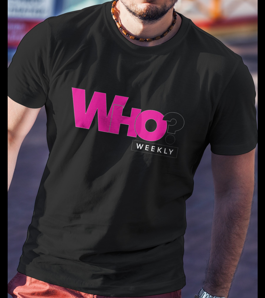 Who? Weekly Logo Merchandise T-Shirt