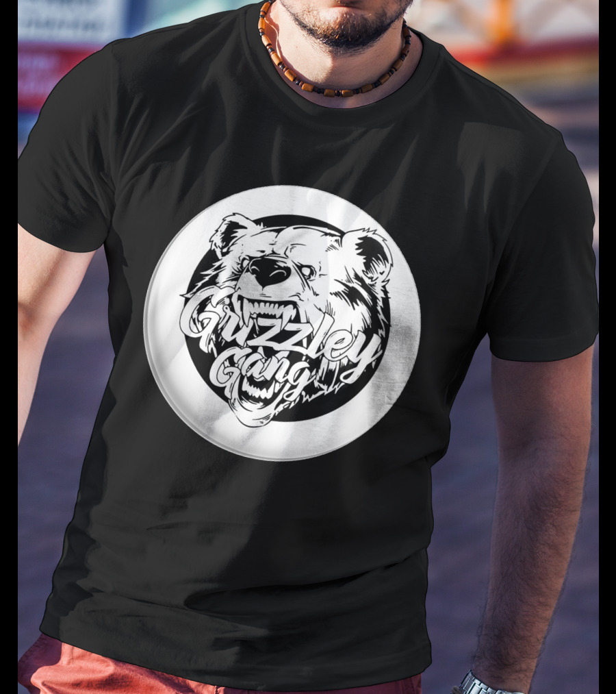 Grizzley Gang Bear Tee Grizzley Merch T-Shirt