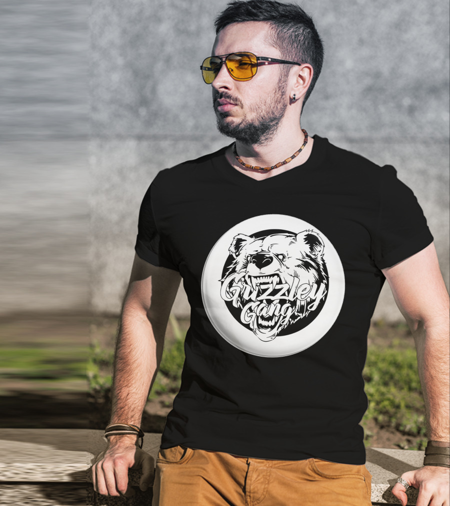Grizzley Gang Bear Tee Grizzley Merch T-Shirt