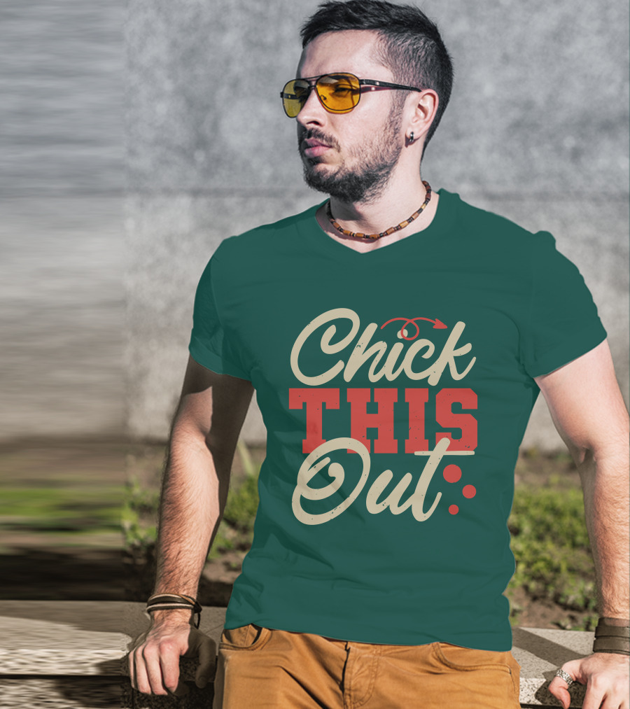 Chick This Out Arrow And Dots T-Shirt