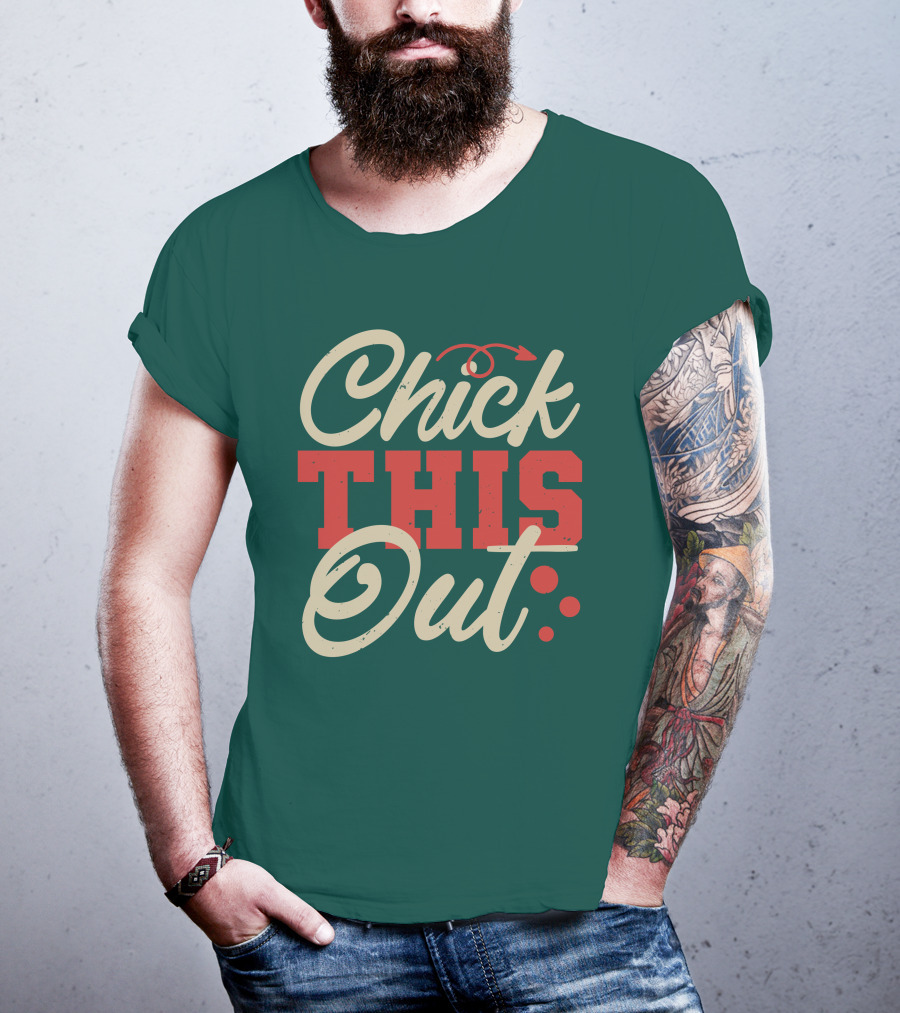 Chick This Out Arrow And Dots T-Shirt
