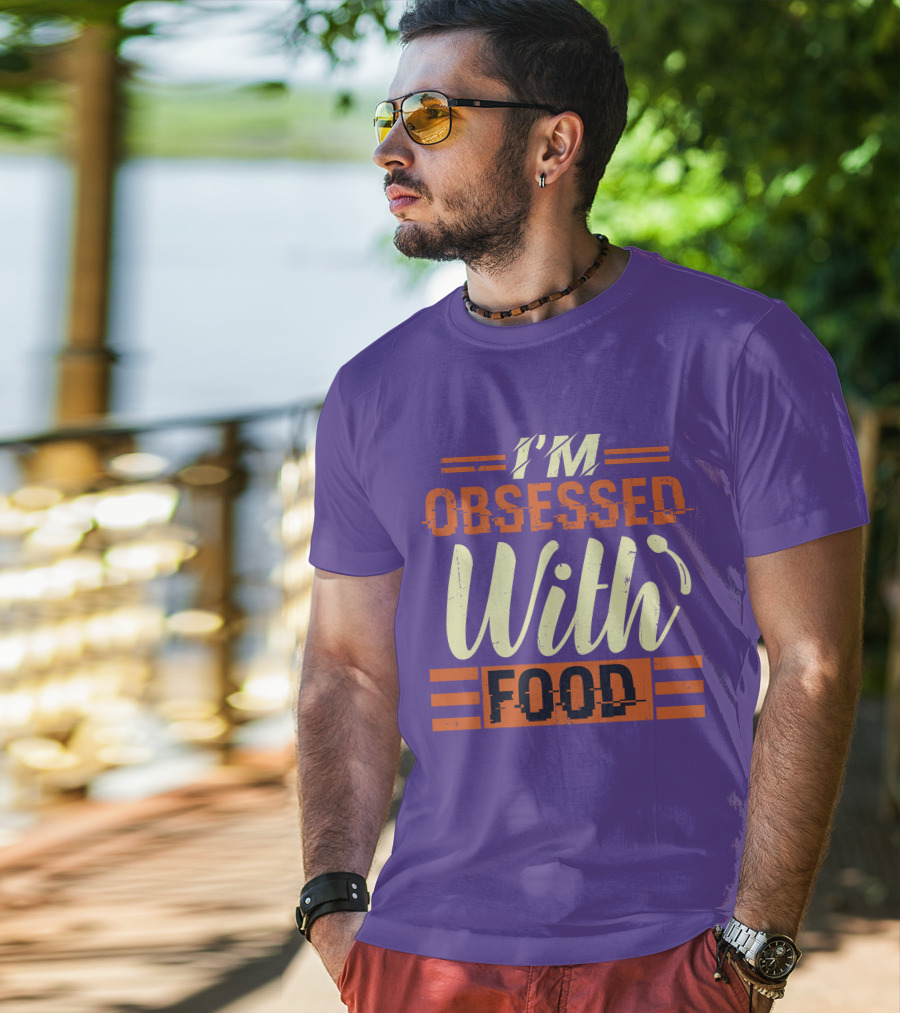 I’m Obsessed With Food Orange T-Shirt