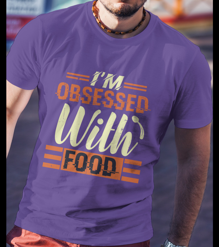 I’m Obsessed With Food Orange T-Shirt