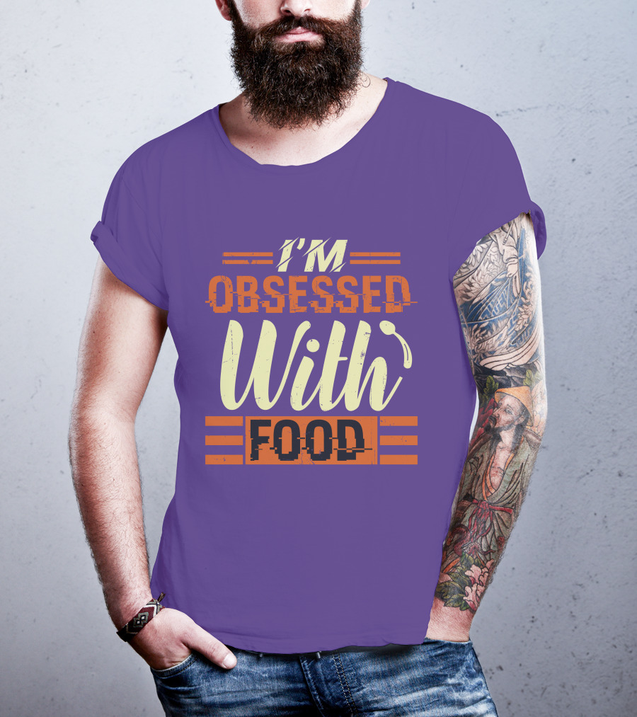 I’m Obsessed With Food Orange T-Shirt