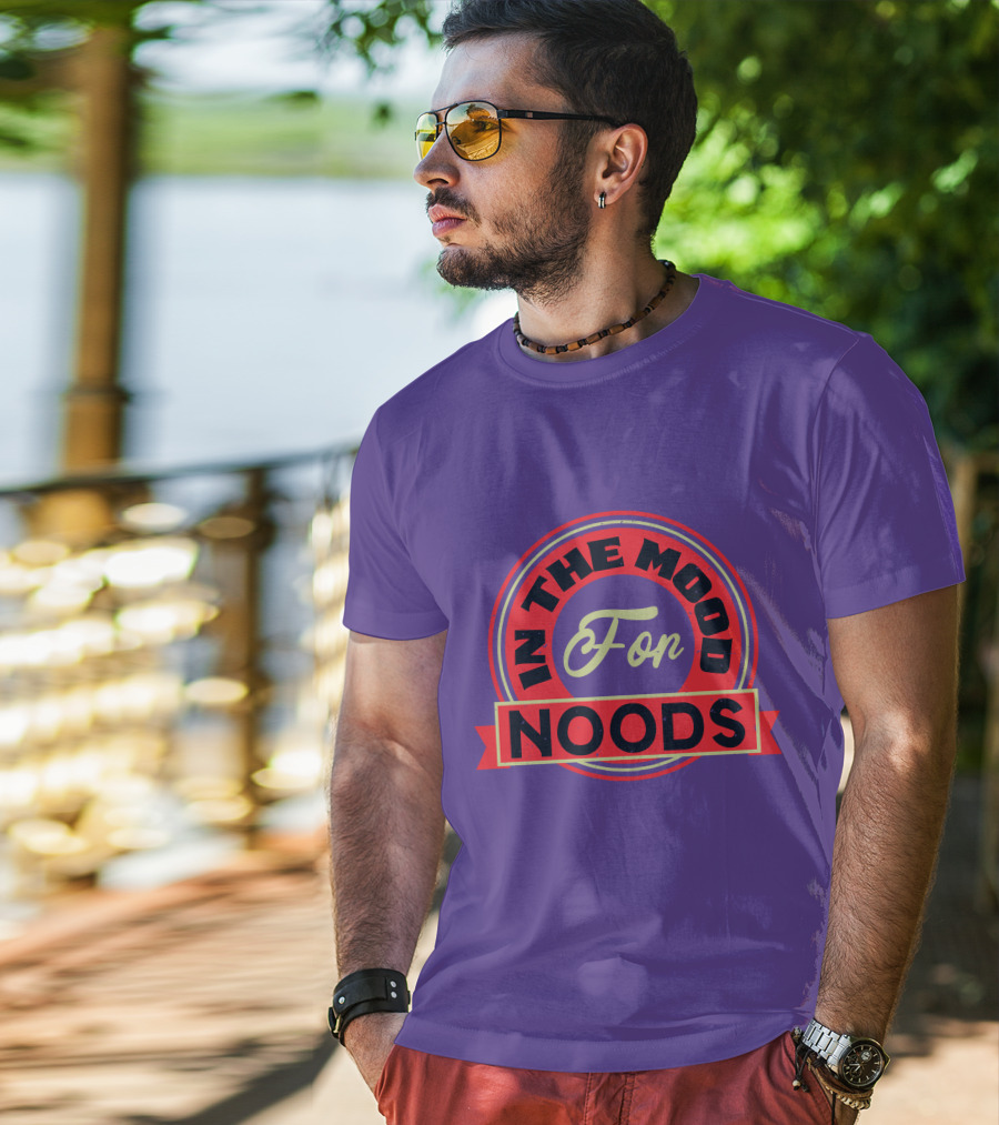 In The Mood For Noods Circle Emblem T-Shirt