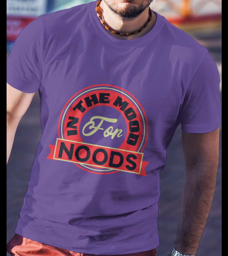 In The Mood For Noods Circle Emblem T-Shirt