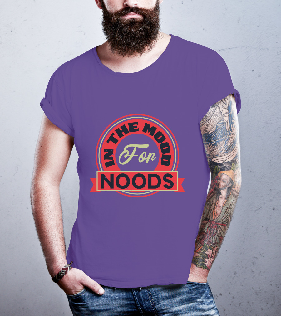 In The Mood For Noods Circle Emblem T-Shirt