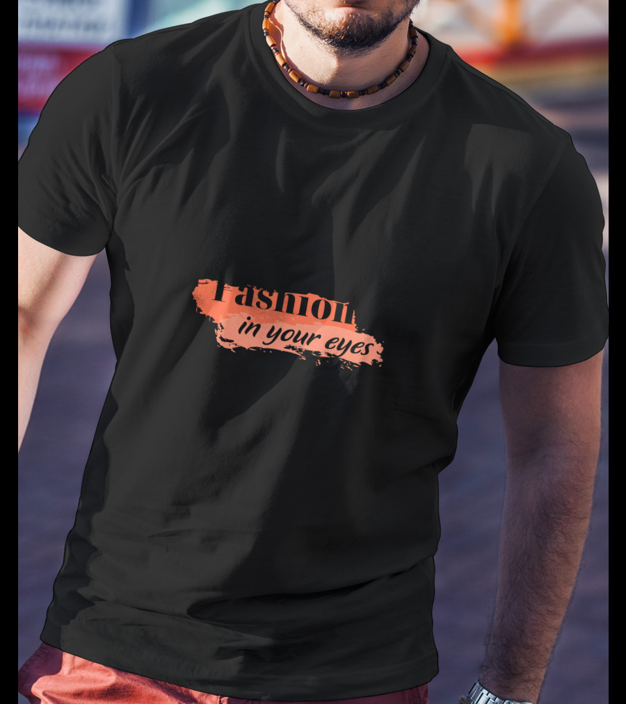 Fashion In Your Eyes Brushstroke T-Shirt