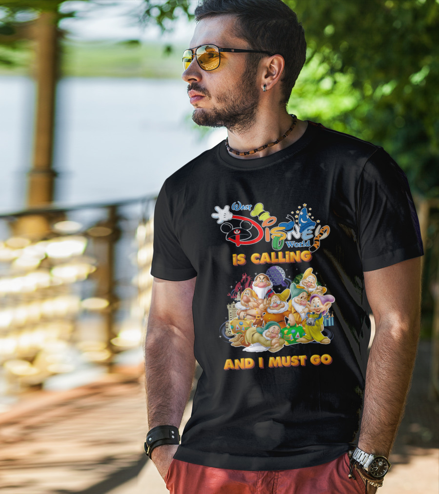 Walt Disney World Seven Dwarfs Is Calling And I Must Go T-Shirt
