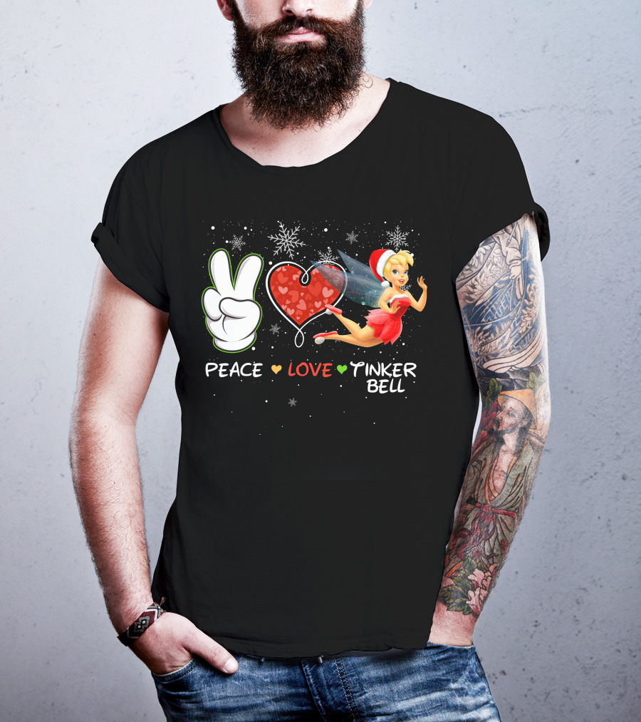 Peace Love Tinker Bell T-Shirt