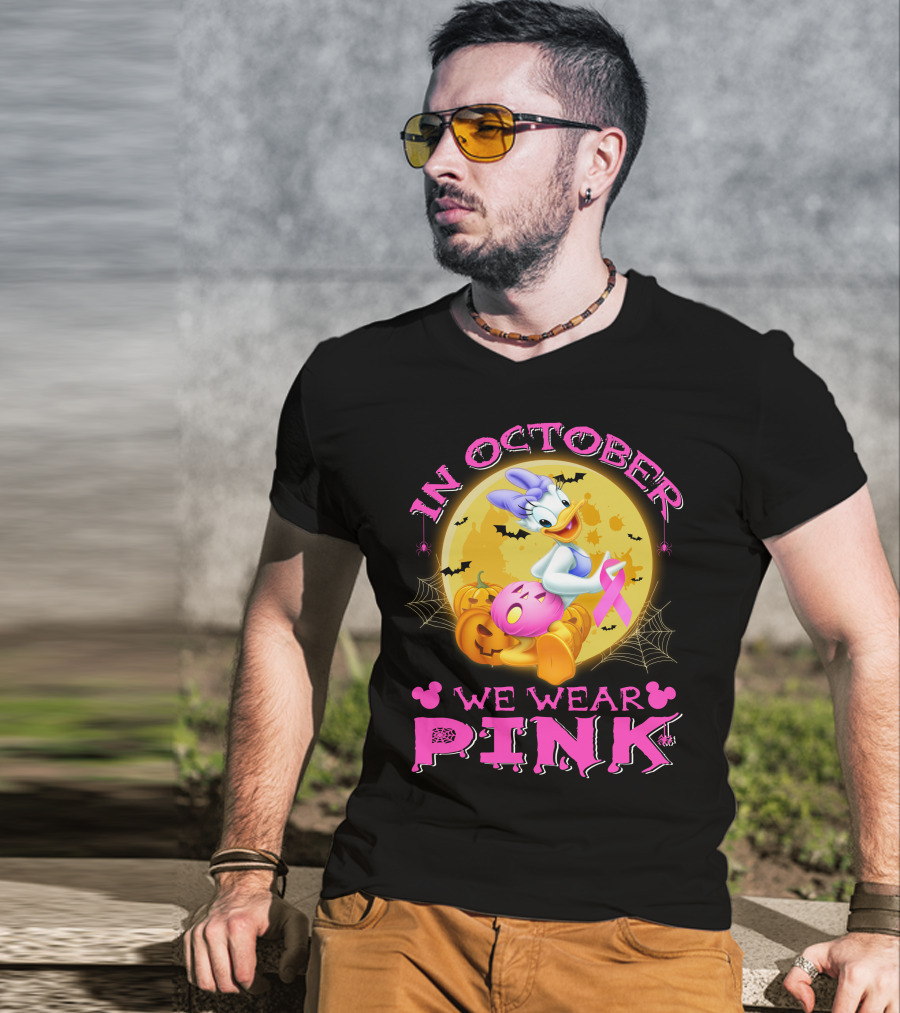 In October We Wear Pink Daisy T-Shirt