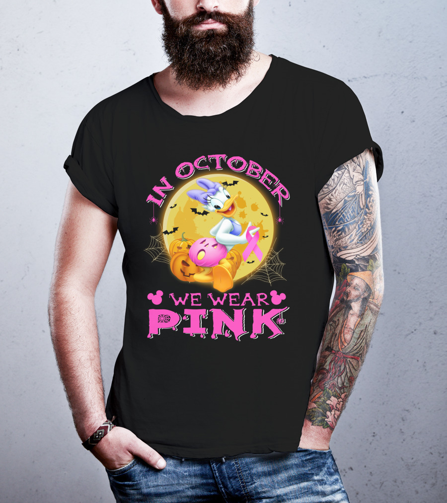 In October We Wear Pink Daisy T-Shirt