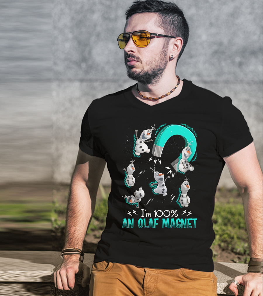 I'm 100% An Olaf Magnet T-Shirt