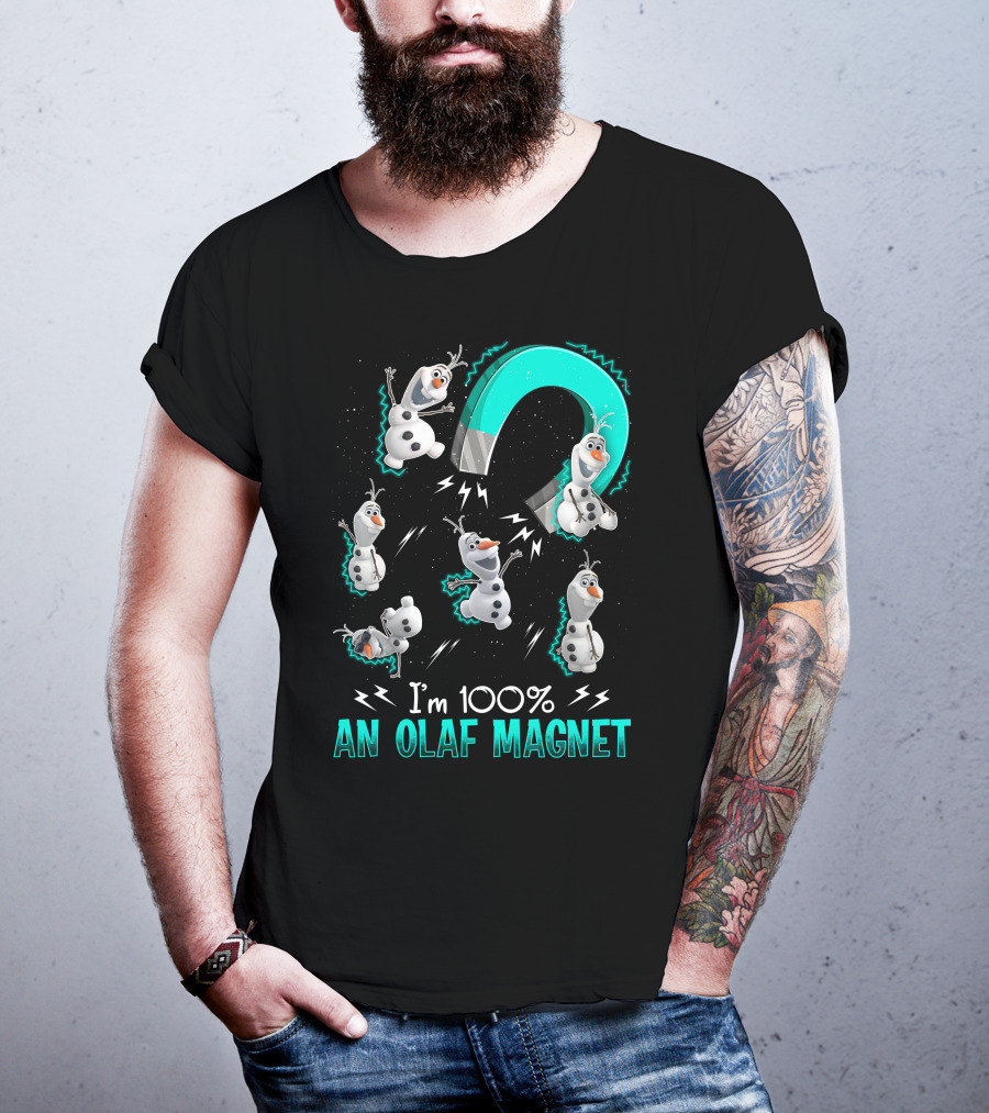 I'm 100% An Olaf Magnet T-Shirt
