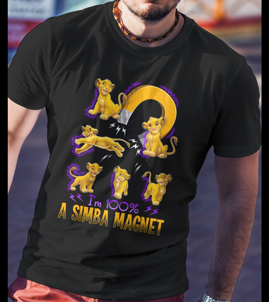 I'm 100% A Simba Magnet T-Shirt