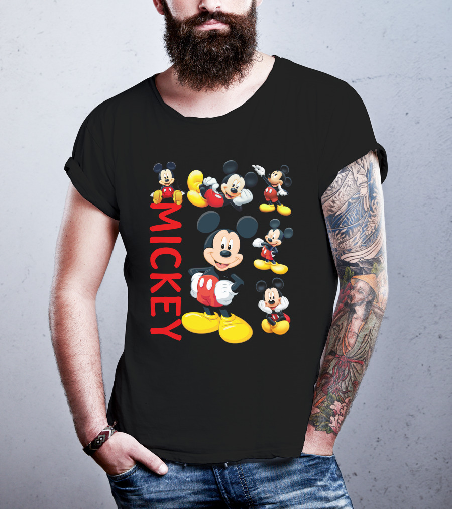 Mickey Mouse Poses Collection T-Shirt