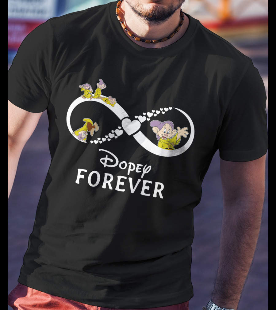 Dopey Forever Infinity Heart Symbol T-Shirt