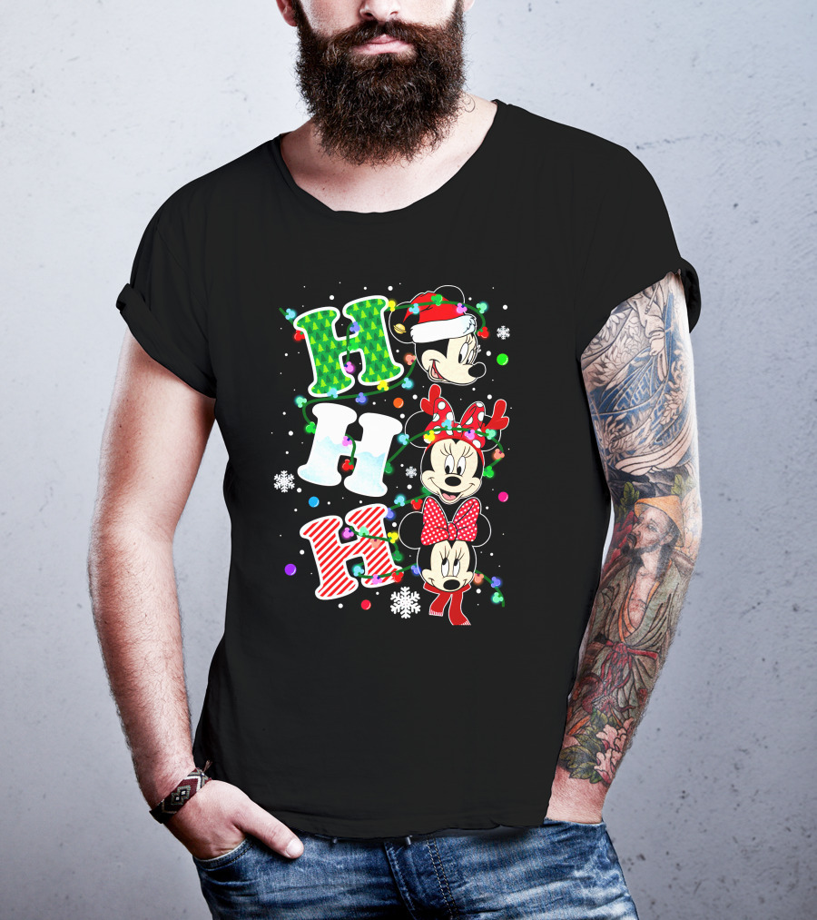 Ho Ho Ho Minnie Christmas T-Shirt