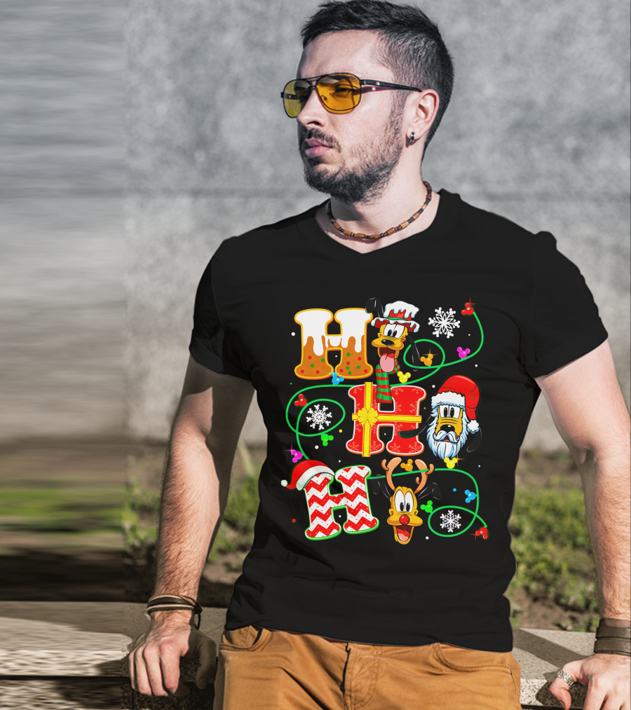 Ho Ho Ho Pluto Christmas Magic T-Shirt