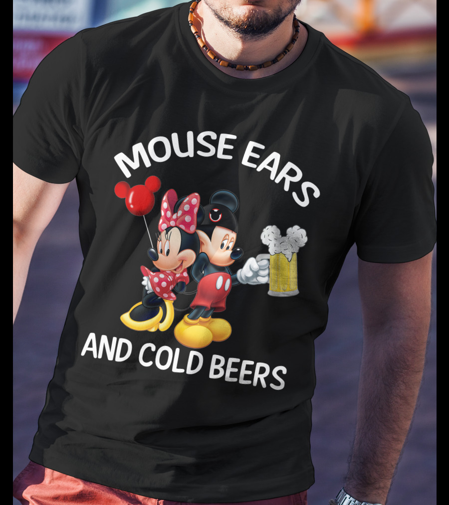 Mouse Ears And Cold Beers T-Shirt