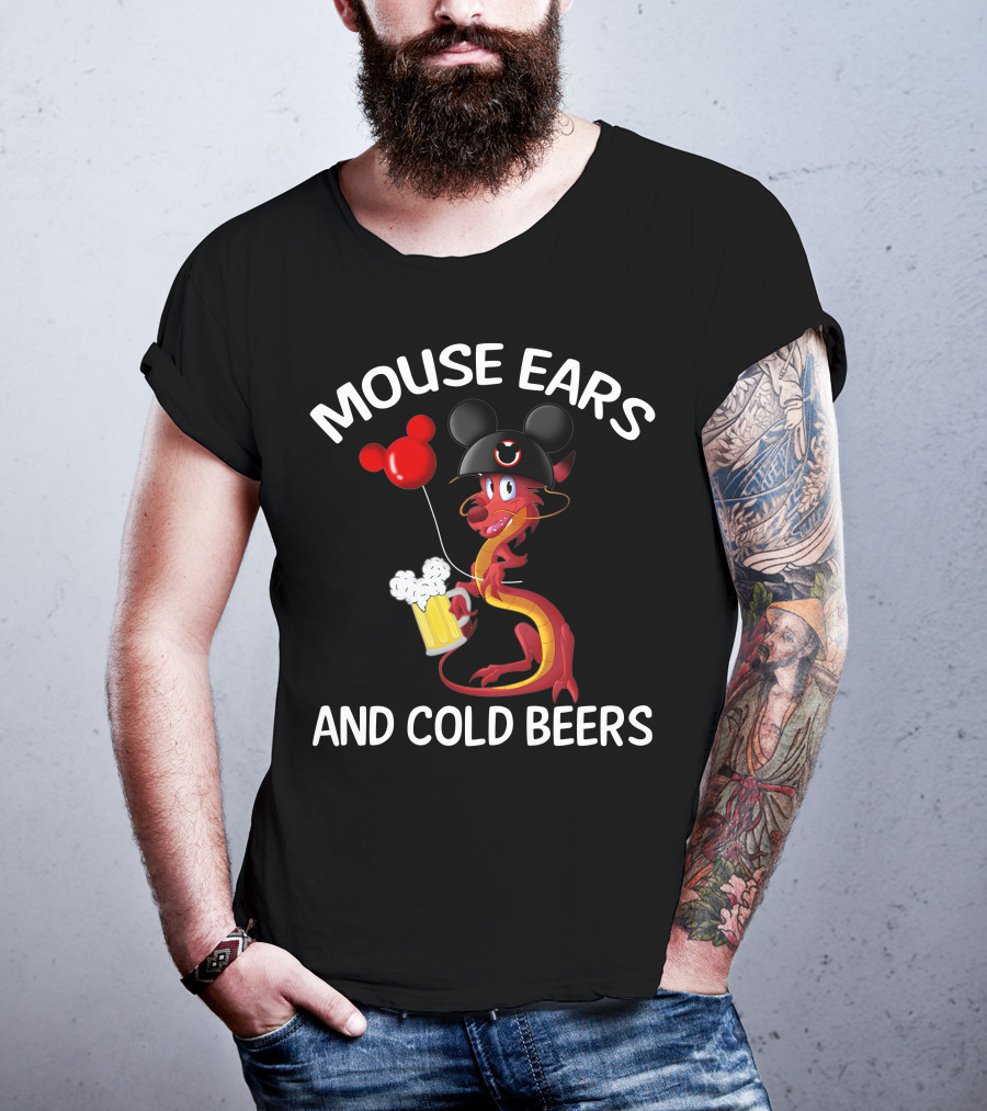 Mushu Mouse Ears And Cold Beers T-Shirt