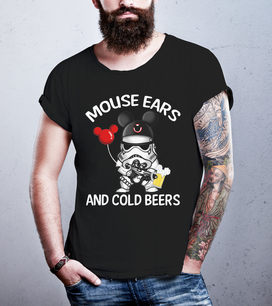 Mouse Ears And Cold Beers Stormtrooper T-Shirt