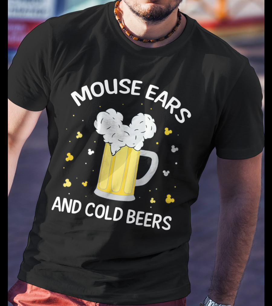 Mouse Ears And Cold Beers T-Shirt