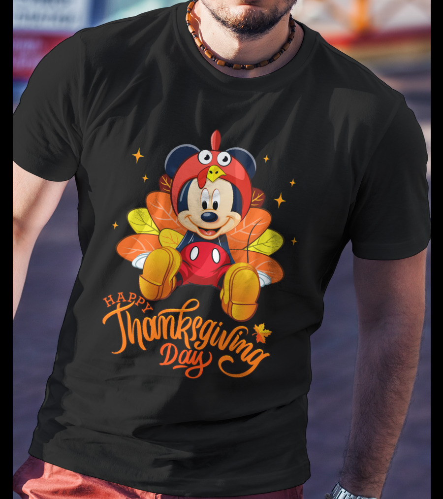 Mickey Happy Thanksgiving Day T-Shirt