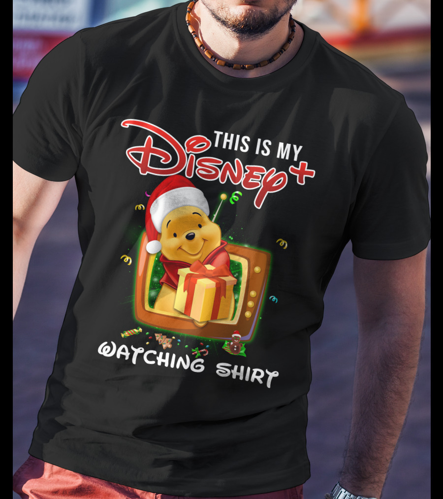 This Is My Disney+ Pooh Watching T-Shirt