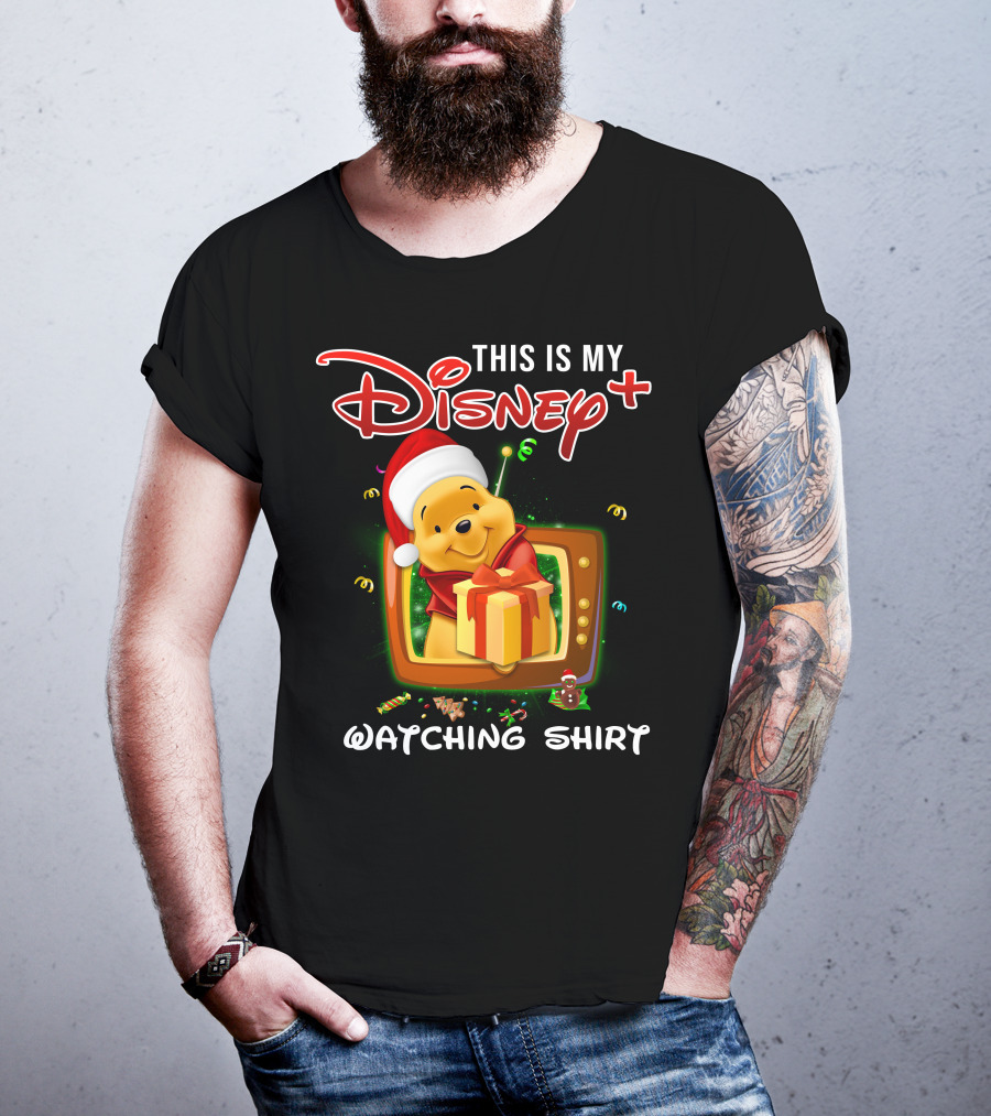 This Is My Disney+ Pooh Watching T-Shirt