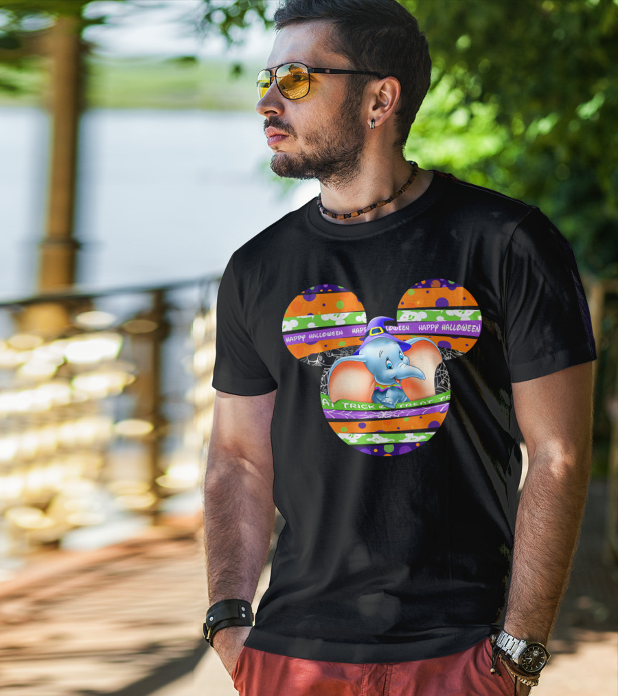 Dumbo Happy Halloween Mickey Trick Or Treat T-Shirt