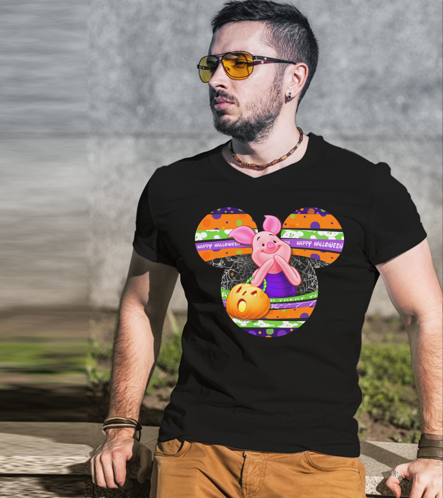 Piglet Happy Halloween Trick Or Treat T-Shirt
