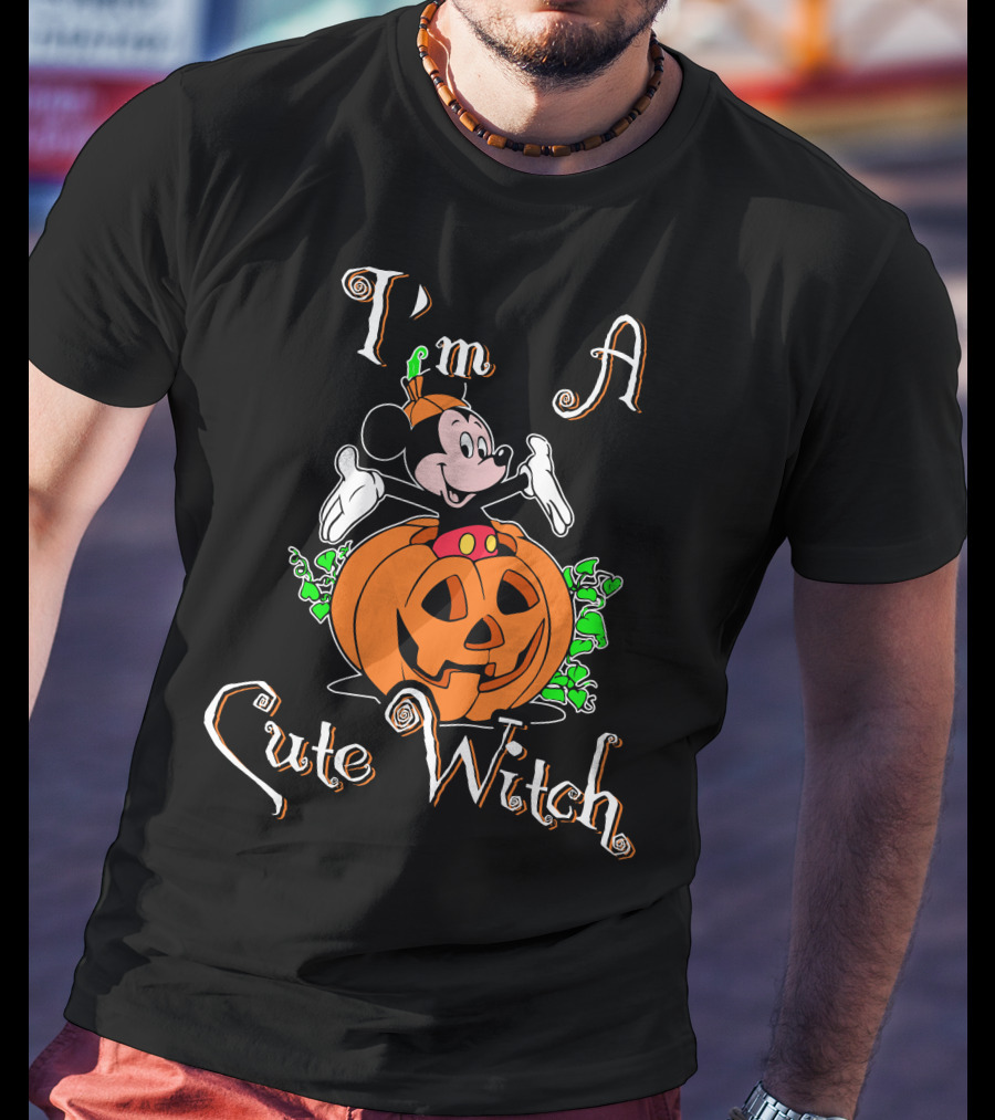 I'm A Cute Witch Halloween 35 T-Shirt
