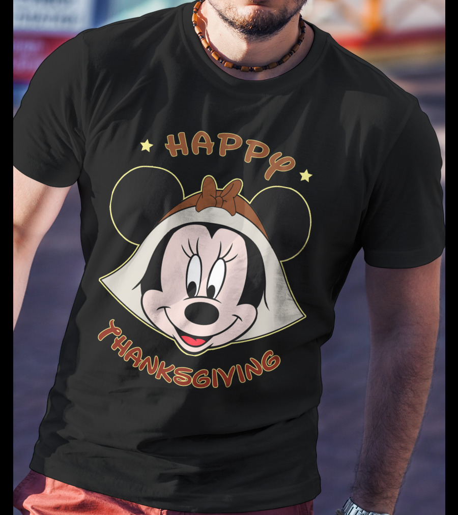 Happy Thanksgiving Minnie Mouse T-Shirt