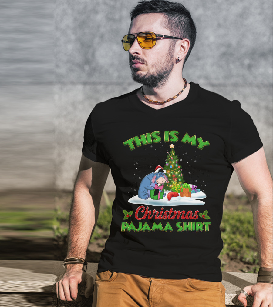 This Is My Christmas Pajama Shirt Eeyore T-Shirt