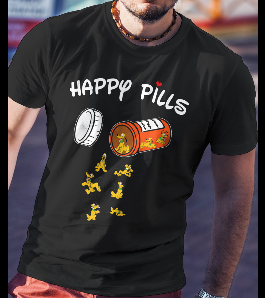 Happy Pills Pluto T-Shirt