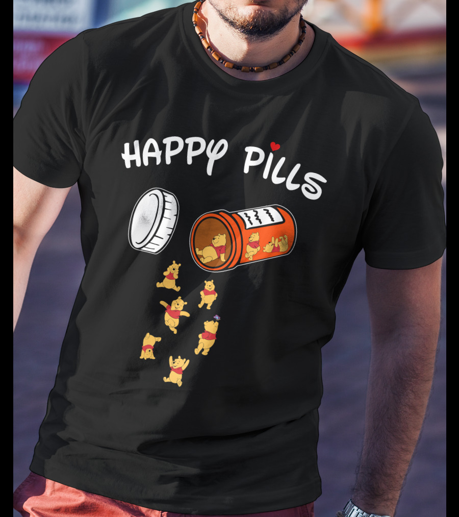 Happy Pills Pooh T-Shirt